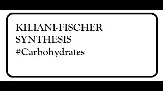 Kiliani Fischer synthesisKiliani Fischer synthesis in carbohydrates kiliani synthesis [upl. by Gerek]