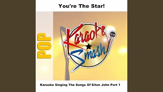 Tiny Dancer karaokeVersion As Made Famous By Elton John [upl. by Pirali334]