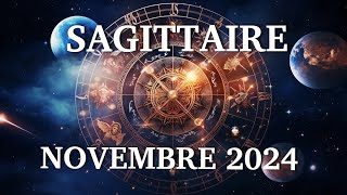 HOROSCOPE SAGITTAIRE ♐ NOVEMBRE 2024💫 VOTRE LUMIÈRE VOUS AIDE À CHASSER LES OMBRES QUI VOUS NUISENT [upl. by Schaeffer]