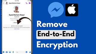 Remove EndtoEnd Encryption on Messenger  Turn Off EndtoEnd Encryption on Messenger  iPhone [upl. by Ainat945]