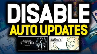 How to Disable Steam Auto Updates amp Prevent Mods Breaking [upl. by Decato859]