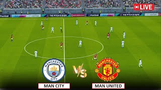 🔴LIVE  MANCHESTER CITY vs MANCHESTER UNITED I FINAL I COMMUNITY SHIELD I eFOOTBALL PES 21 GAMEPLAY [upl. by Giulia]