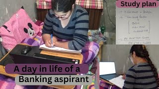 A day in life of a banking aspirant Study vlogstudyvlogs aspirantlife adayinmylife bankposbi [upl. by Luhar371]