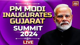 Vibrant Gujarat 2024 Live  PM Modi At Day 1 Of Vibrant Gujarat Summit 2024  India News Today Live [upl. by Atikihs852]