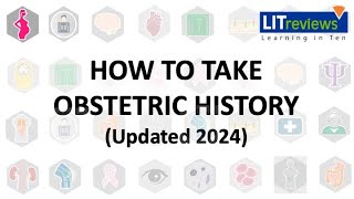 New How to take obstetric history [upl. by Retsevlys519]