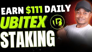 UBITEX Staking How To Stake USDT On Ubit Exchange  Earn 08 Daily [upl. by Januisz125]