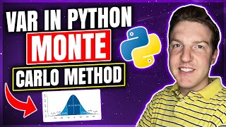 Value at Risk VaR In Python Monte Carlo Method [upl. by Stulin]