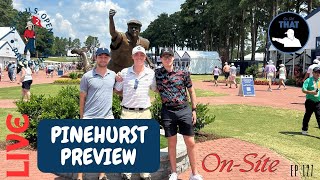 🔴 Ep 127  LIVE ONSITE US OPEN PREVIEW [upl. by Fairfax449]