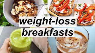 quick healthy recipes to lose weight in the morning  simple healthy breakfast amp meal prep ideas [upl. by Eornom]