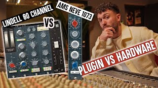 Neve 1073 vs Lindell 80 series  Plugin vs Hardware [upl. by Lippold]