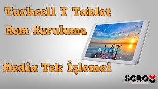 Turkcell T Tablet Rom Kurulumu Malware YokTelefon Özelliği Aktif [upl. by Rorke]