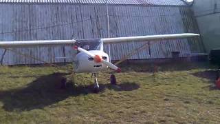 Falco MK1 ultralight plane  Jabiru 2200 engine [upl. by Annavoig]