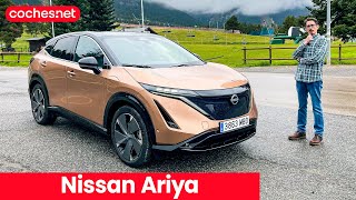 Nissan ARIYA  Prueba  Test  Review en español  SUV eléctrico  cochesnet [upl. by Evita]