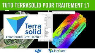 Escadrone Terrasolid Terrascan Dji L1 Tuto EN [upl. by Jerad867]