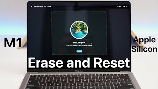 How To Erase and Reset an M1 or Apple Silicon Mac back to factory default [upl. by Edora]