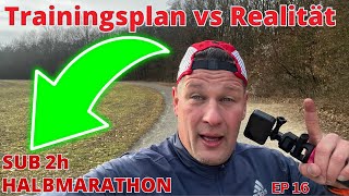 Sub 2h Berlin Halbmarathon  Trainingsplan vs Realität [upl. by Algernon]