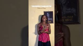 Yahweh Sabaoth by Nathaniel Bassey  Worship Songs in Ghanaian Sign Language signwithdela [upl. by Ellehsem]