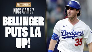 Cody Bellinger LAUNCHES homer to put Dodgers up in 7th inning of NLCS Game 7 [upl. by Colin]