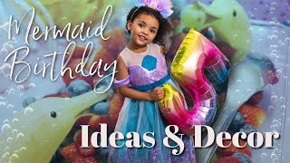 Bella’s 5th Birthday  Little Mermaid Themed Birthday Party Ideas amp Decorations [upl. by Eilahs848]