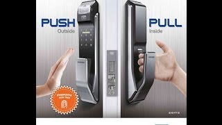 Samsung Door Locks SHSP718 Exclusive to Overseas agent [upl. by Furey197]