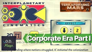 Terraforming Mars 4Player Corporate Era with Card Drafting Gameplay Part 1 [upl. by Cheffetz74]