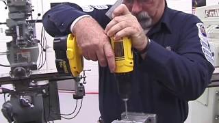 How to Drill and Tap Threads on a Drill Press [upl. by Cheung]