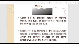 CORROSION BY EROSION  TYPES OF CORROSION  Chemistry  Engineering Materials [upl. by Orabelle]