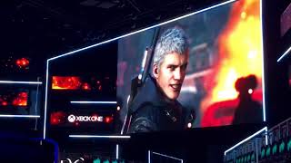 Devil May Cry 5 E3 Crowd Reaction E3 2018 [upl. by Ylrebme536]