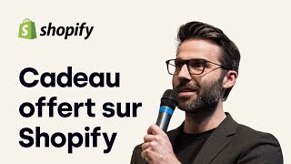 Comment ajouter un cadeau gratuit avec achat sur Shopify 🎁 [upl. by Iturk]