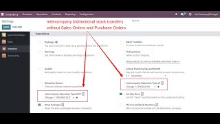 How to manage Stock transfers in Odoo between companies without sales orders and purchase orders [upl. by Yelrak]