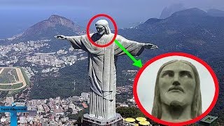 Top 10 Mysterious Moving Statues Caught On Camera That Will Shock You [upl. by Aiasi207]