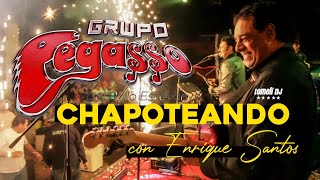 2016  CHAPOTEANDO  Grupo Pegasso  Enrique Santos en la guitarra  En Vivo [upl. by Ahsilahs]