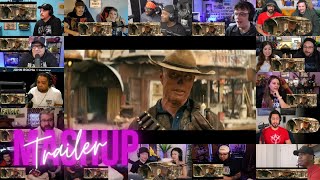 Fallout  Official Trailer Reaction Mashup ☠️🇺🇸  Jonathan Nolan  Prime Video [upl. by Eyahsal]