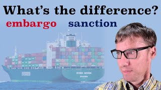 The Difference Between an Embargo and a Sanction shorts [upl. by Quickman]