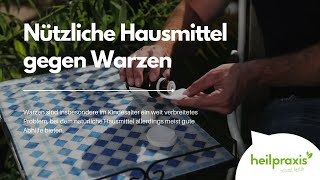 Nützliche Hausmittel gegen Warzen [upl. by Alaet]