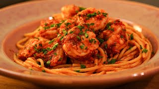 Tomato Shrimp Pasta [upl. by Tollman]