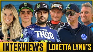 Loretta Lynns Interviews  Ft Mike Brown Andrew Short Caden Dudney Cooper Webb and More [upl. by Sou]