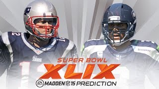 Super Bowl Predictions Seattle Seahawks vs New England Patriots in 2015 Super Bowl [upl. by Ykcor]