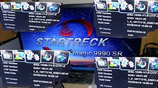 1506TSTARTRECK MAGIC 9990 SR LATEST POWER VU SOFTWARE UPDATE 2018 [upl. by Lashonde]