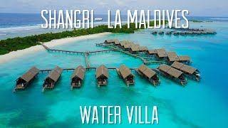 Shangri La Villingili Resort Maldives Water Villa Room Tour [upl. by Ramsey]