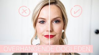 TUTORIAL dos en donts bij overhangende oogleden [upl. by Lytton]