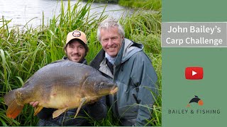 John Baileys Float fishing for Carp Challenge [upl. by Ryun]