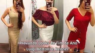 Provando Looks em Fast Fashion  Fim de Ano NATAL e ANO NOVO 2017 Pt1  Debora Freitas [upl. by Ayo635]