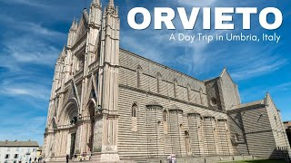 Day Trip From Rome to Orvieto Italy  Italy Travel [upl. by Attennhoj]