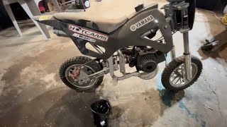 50CC coolster dirt bike review 2 years later [upl. by Eelsha553]