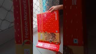 Lets unbox this cookies box ☺ shorts ytshorts cookies unboxing viralvideo [upl. by Kaiser4]