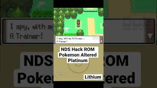 NDS Hack ROM Pokemon Altered Platinum Gameplay Shorts  Ducumon [upl. by Azpurua]