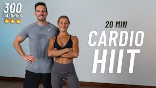 20 MIN CARDIO HIIT WORKOUT  Full Body No Equipment No Repeats [upl. by Htiaf]