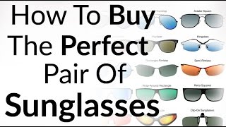 Perfect Sunglasses For Face Shape  How To Buy Right Shades  Aviator Wayfarer Sun Glass Styles [upl. by Vashti]