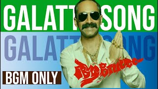 Surprising Twist in GALATTA Aavesham Remix Song  Music Only [upl. by Olumor]